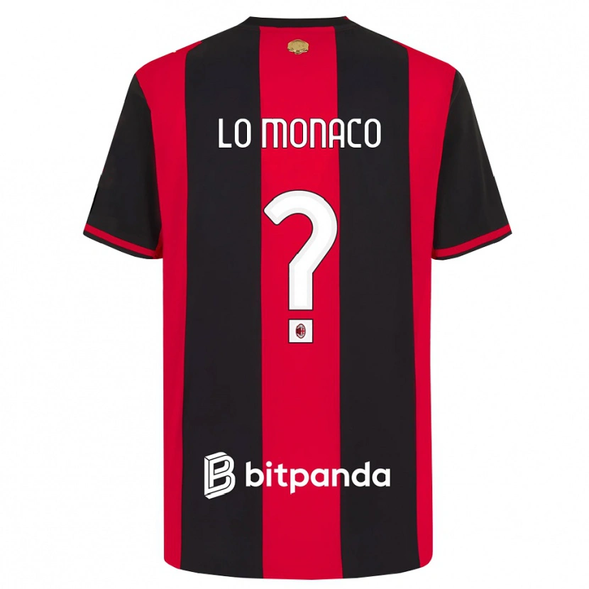 Danxen Män Kevin Lo Monaco #0 Röd Svart Vit Hemmatröja Matchtröjor 2026/27 Tröjor T-Tröja