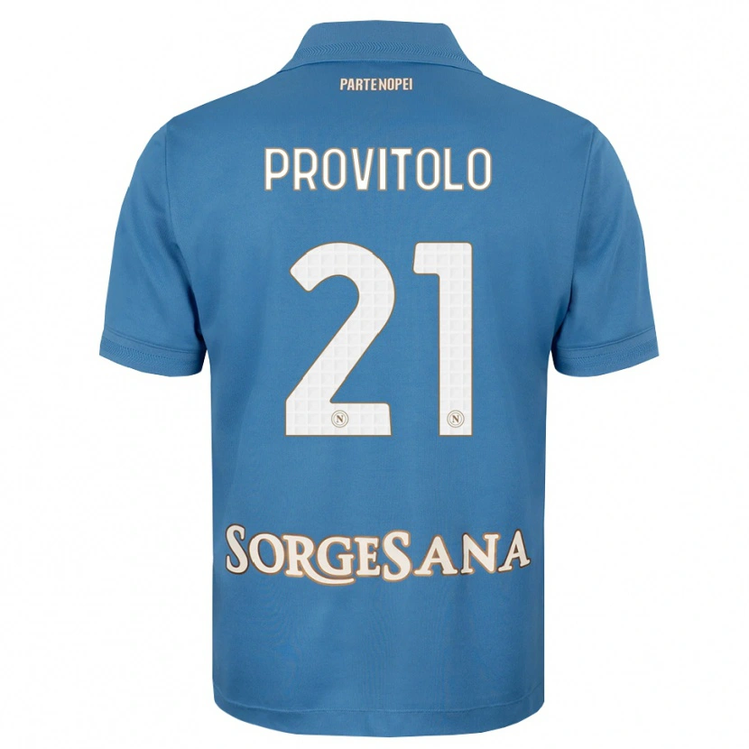 Danxen Män Vincenzo Provitolo #21 Dimblå Vit Hemmatröja Matchtröjor 2026/27 Tröjor T-Tröja