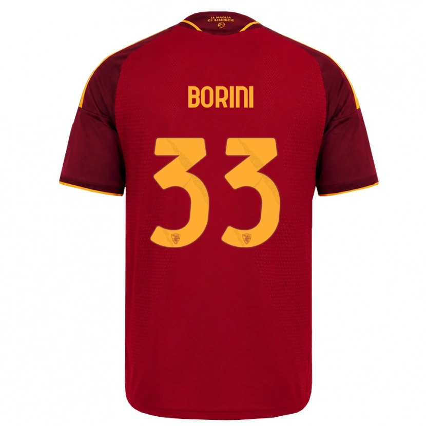 Danxen Män Joyce Borini #33 Röd Gyllene Gul Hemmatröja Matchtröjor 2026/27 Tröjor T-Tröja