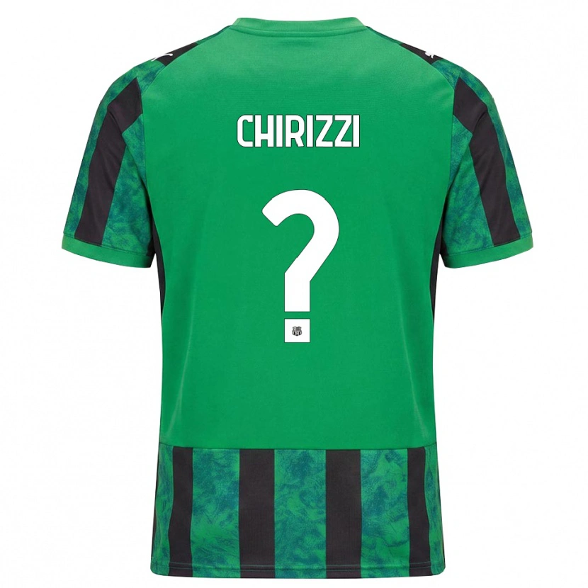 Danxen Män Antonio Chirizzi #0 Grön Svart Vit Hemmatröja Matchtröjor 2026/27 Tröjor T-Tröja
