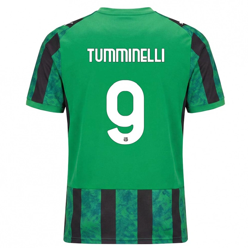 Danxen Män Daniel Tumminelli #9 Grön Svart Vit Hemmatröja Matchtröjor 2026/27 Tröjor T-Tröja