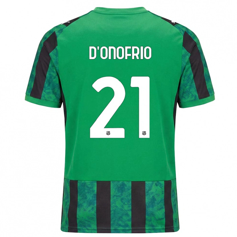Danxen Män Karol D'onofrio #21 Grön Svart Vit Hemmatröja Matchtröjor 2026/27 Tröjor T-Tröja