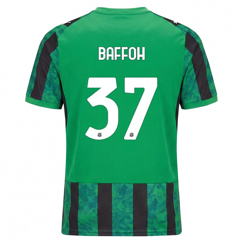 Danxen Män Jeffrey Baffoh #37 Grön Svart Vit Hemmatröja Matchtröjor 2026/27 Tröjor T-Tröja