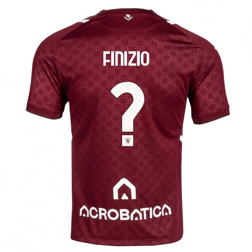 Danxen Män Davide Finizio #0 Burgundy Vit Hemmatröja Matchtröjor 2026/27 Tröjor T-Tröja