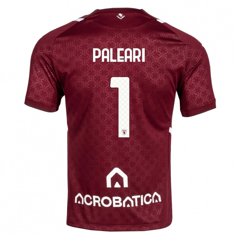 Danxen Män Alberto Paleari #1 Burgundy Vit Hemmatröja Matchtröjor 2026/27 Tröjor T-Tröja