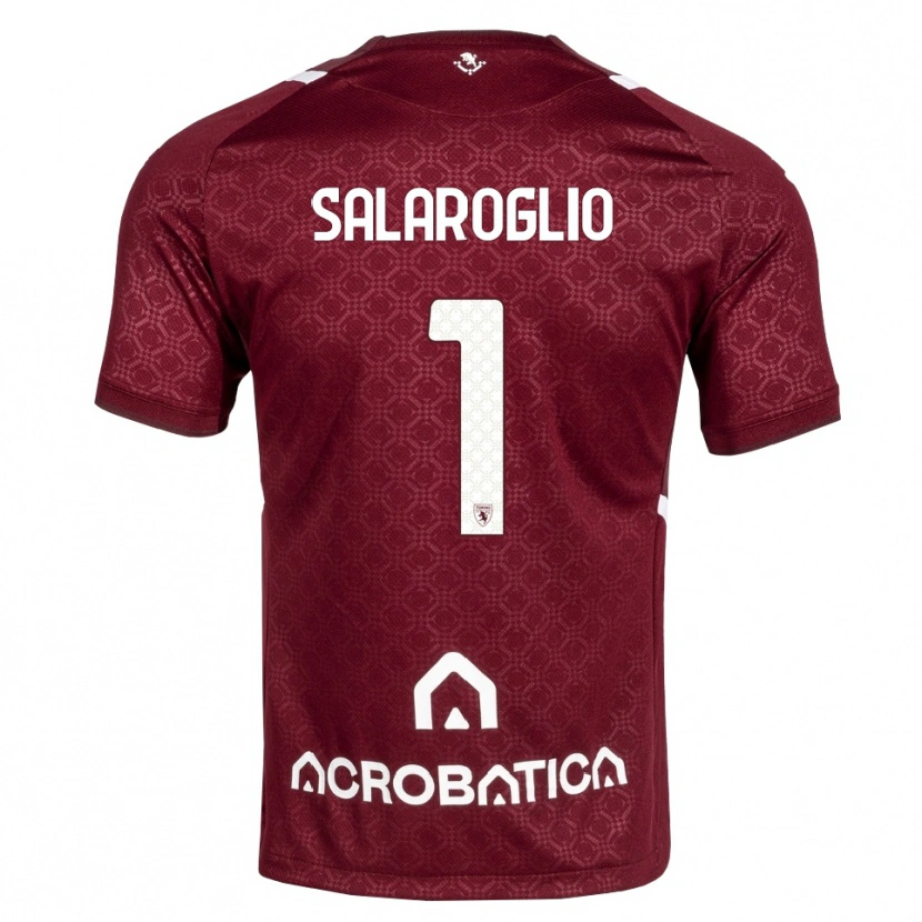Danxen Män Mattia Salaroglio #1 Burgundy Vit Hemmatröja Matchtröjor 2026/27 Tröjor T-Tröja