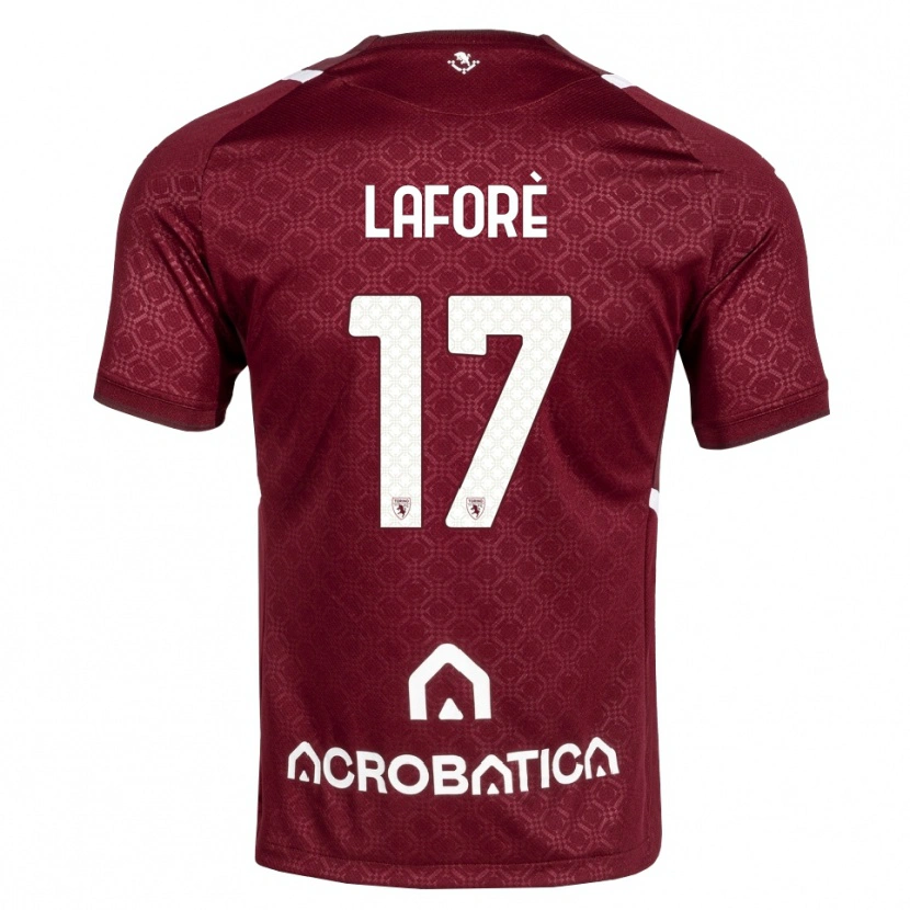 Danxen Män Bladis Laforè #17 Burgundy Vit Hemmatröja Matchtröjor 2026/27 Tröjor T-Tröja