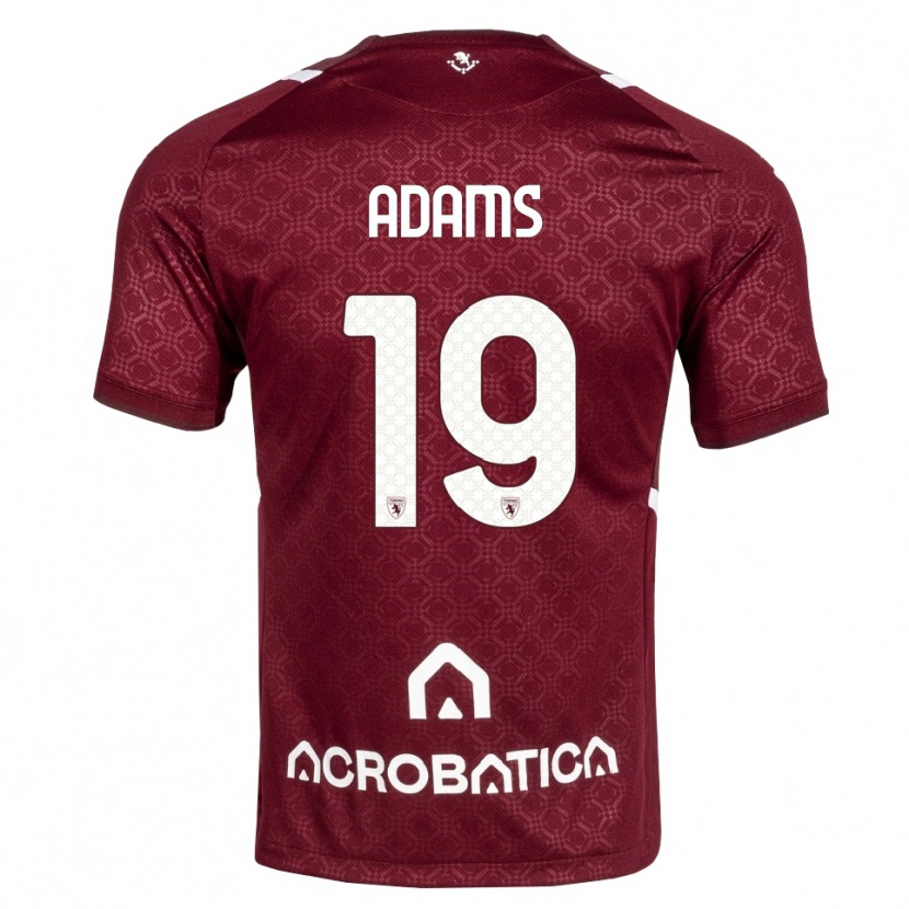Danxen Män Ché Adams #19 Burgundy Vit Hemmatröja Matchtröjor 2026/27 Tröjor T-Tröja