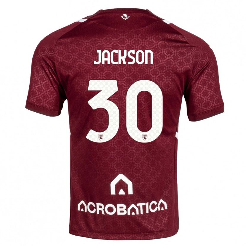 Danxen Män Michael Jackson #30 Burgundy Vit Hemmatröja Matchtröjor 2026/27 Tröjor T-Tröja