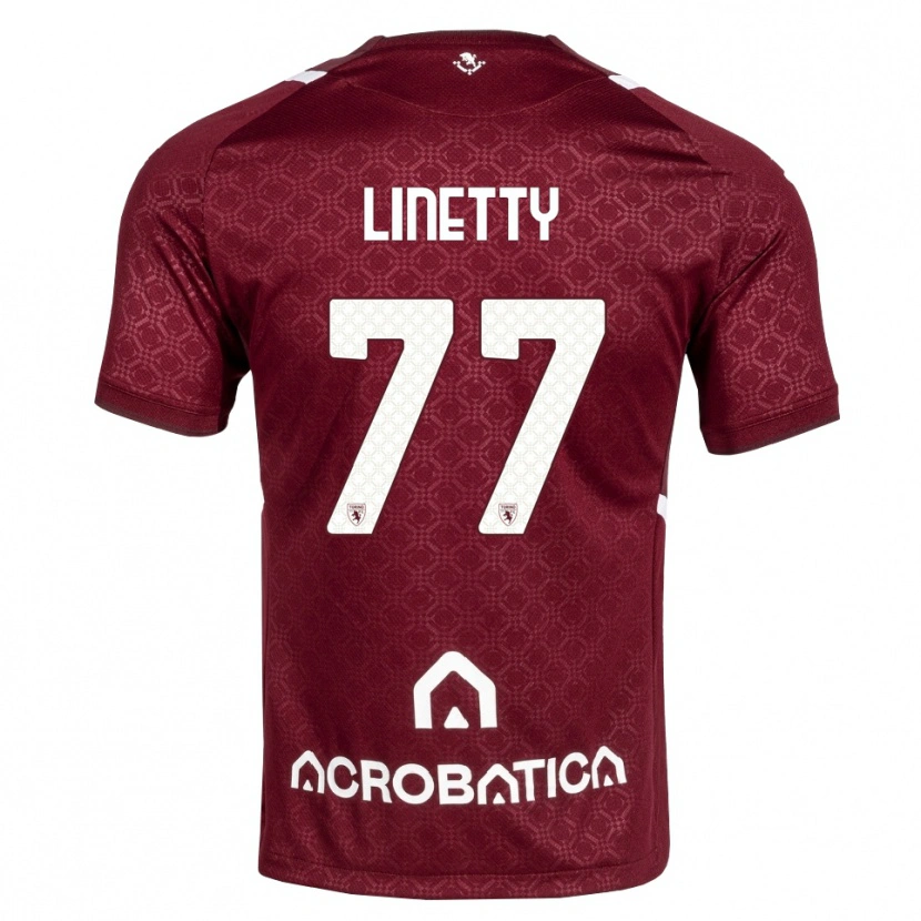 Danxen Män Karol Linetty #77 Burgundy Vit Hemmatröja Matchtröjor 2026/27 Tröjor T-Tröja