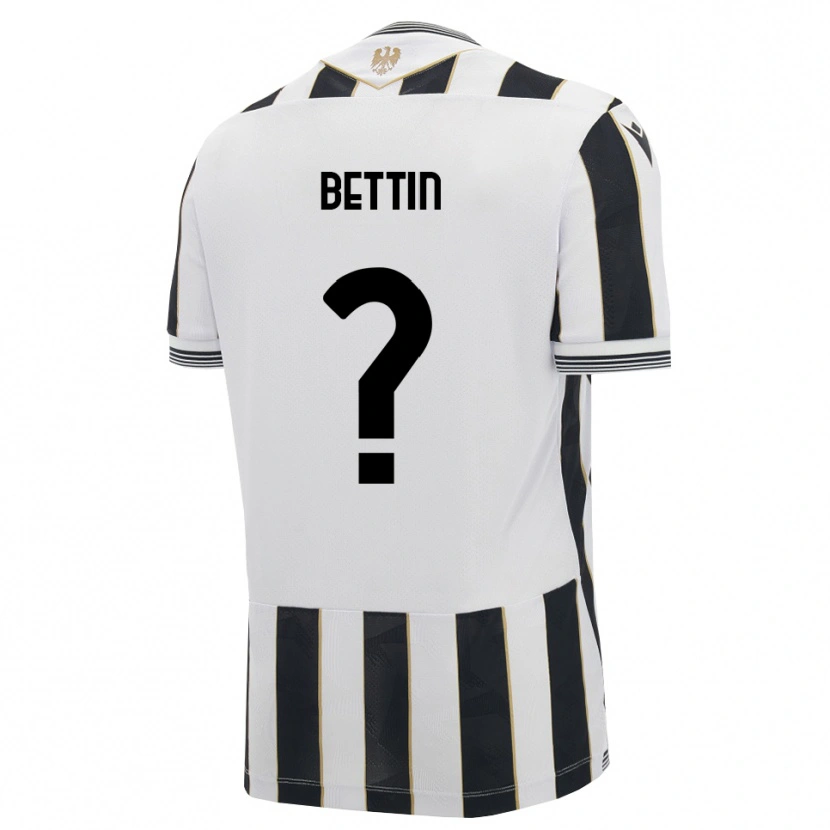 Danxen Män Matteo Bettin #0 Svart Vit Rosa Hemmatröja Matchtröjor 2026/27 Tröjor T-Tröja