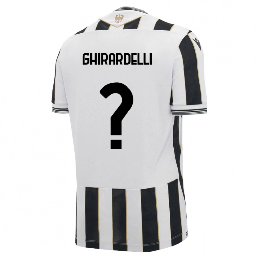 Danxen Män Davide Ghirardelli #0 Svart Vit Rosa Hemmatröja Matchtröjor 2026/27 Tröjor T-Tröja