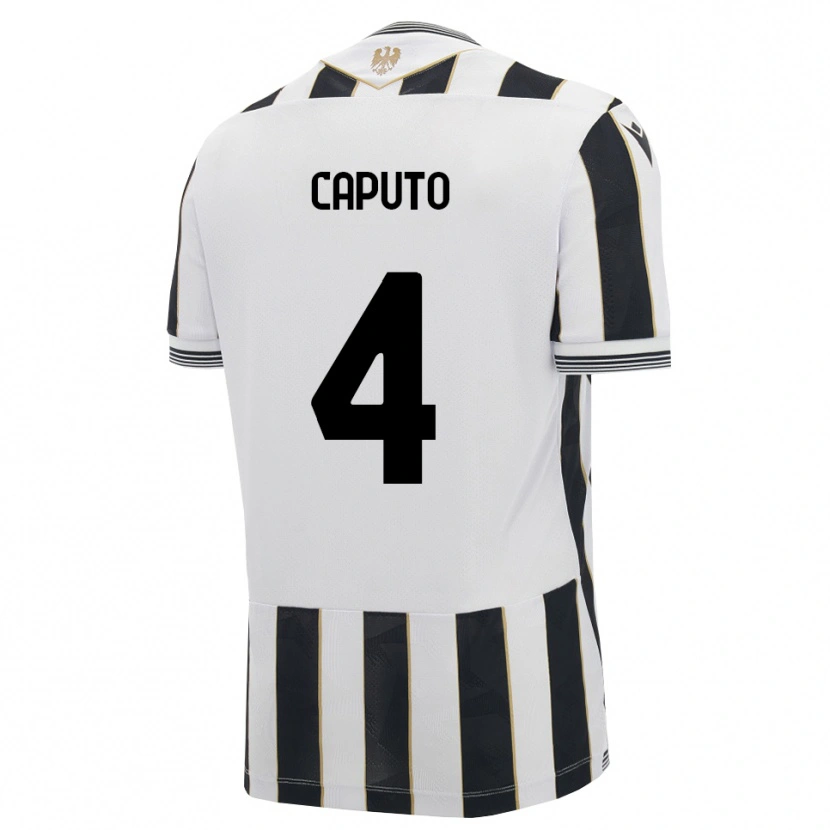 Danxen Män Luigi Caputo #4 Svart Vit Rosa Hemmatröja Matchtröjor 2026/27 Tröjor T-Tröja