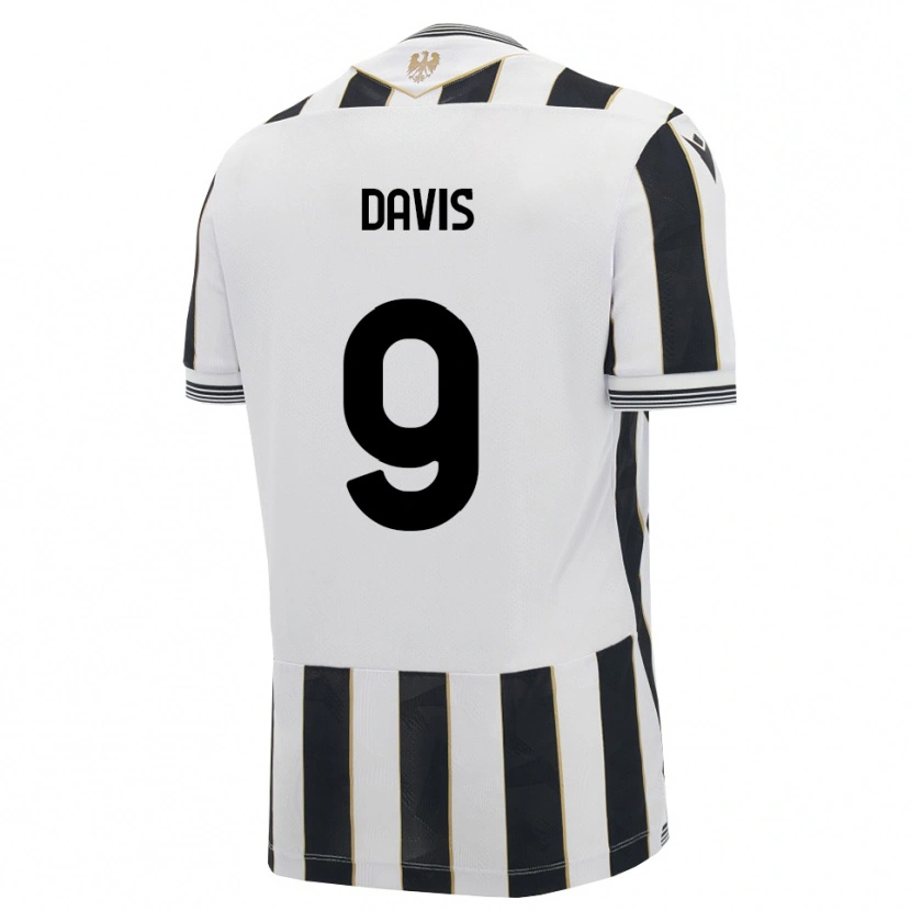 Danxen Män Keinan Davis #9 Svart Vit Rosa Hemmatröja Matchtröjor 2026/27 Tröjor T-Tröja