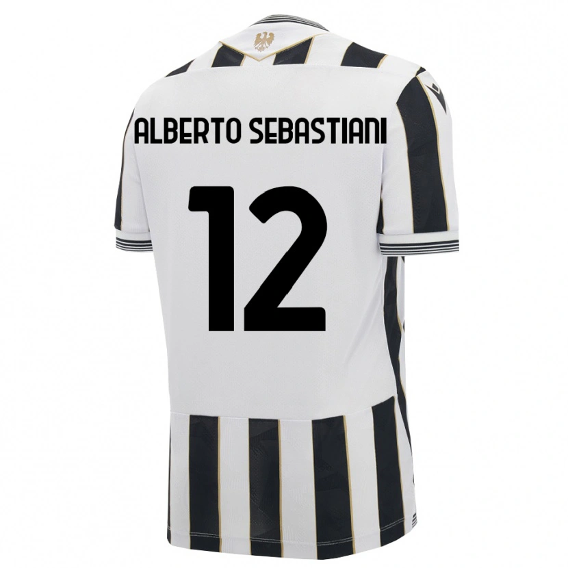Danxen Män José Alberto Sebastiani #12 Svart Vit Rosa Hemmatröja Matchtröjor 2026/27 Tröjor T-Tröja