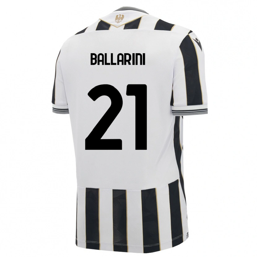 Danxen Män Marco Ballarini #21 Svart Vit Rosa Hemmatröja Matchtröjor 2026/27 Tröjor T-Tröja