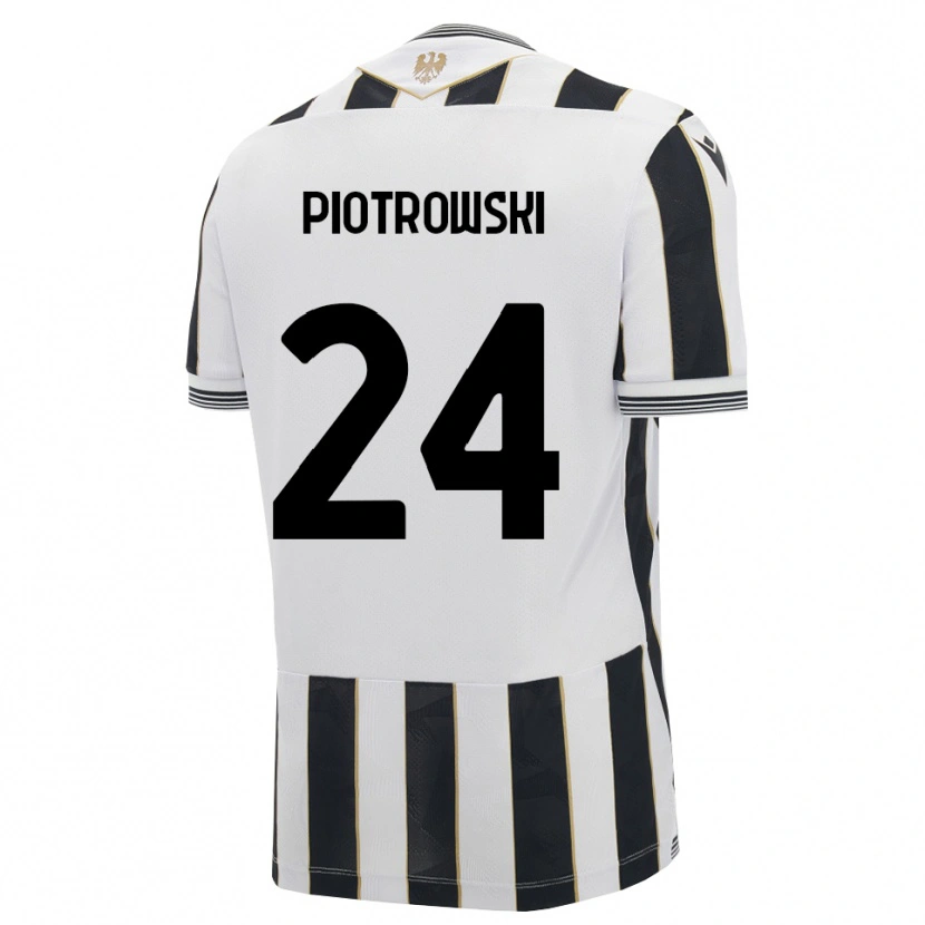 Danxen Män Jakub Piotrowski #24 Svart Vit Rosa Hemmatröja Matchtröjor 2026/27 Tröjor T-Tröja