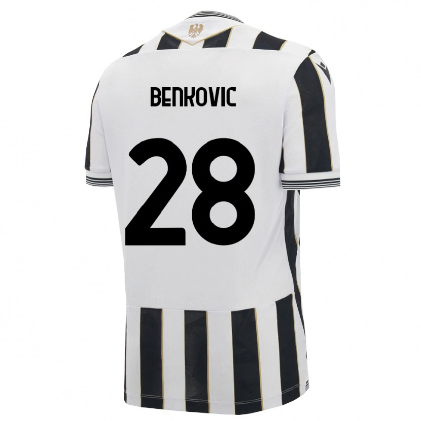 Danxen Män Filip Benkovic #28 Svart Vit Rosa Hemmatröja Matchtröjor 2026/27 Tröjor T-Tröja