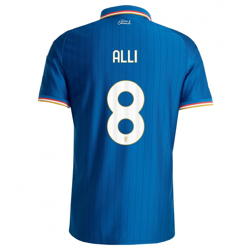 Danxen Män Dele Alli #8 Blå Vit Röd Hemmatröja Matchtröjor 2026/27 Tröjor T-Tröja