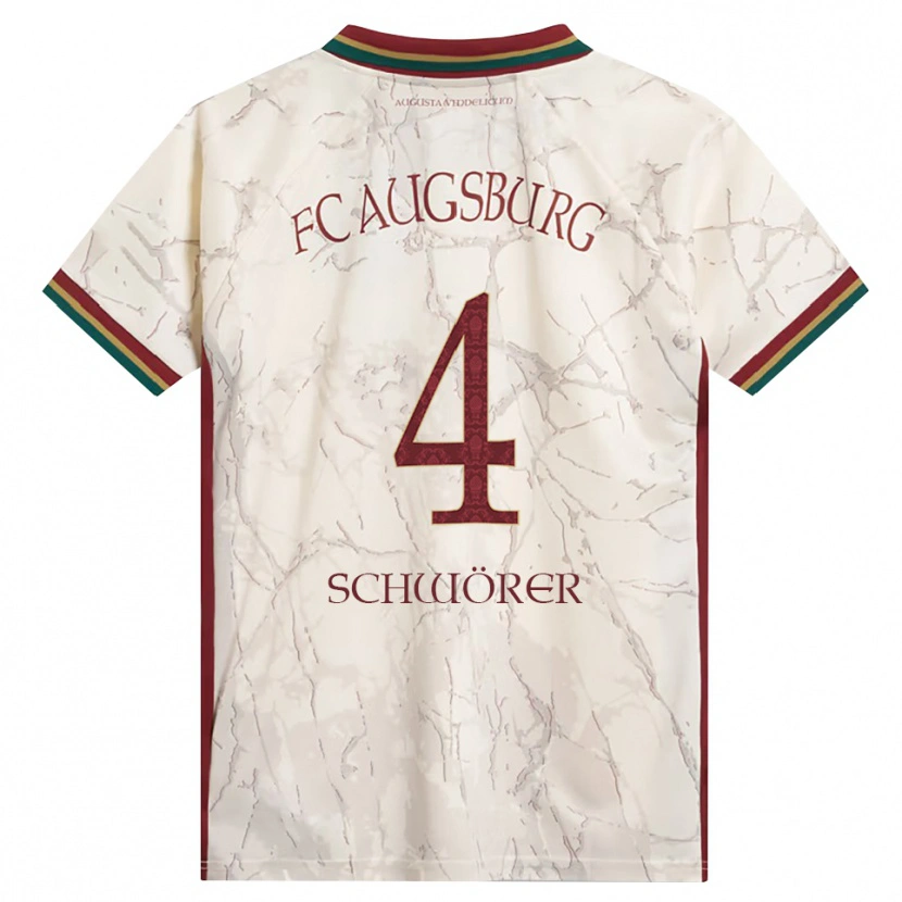 Danxen Män Julia Schwörer #4 Grön Ris Vit Burgundy Hemmatröja Matchtröjor 2026/27 Tröjor T-Tröja
