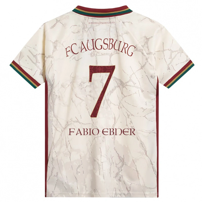 Danxen Män Fabio Ebner #7 Grön Ris Vit Burgundy Hemmatröja Matchtröjor 2026/27 Tröjor T-Tröja