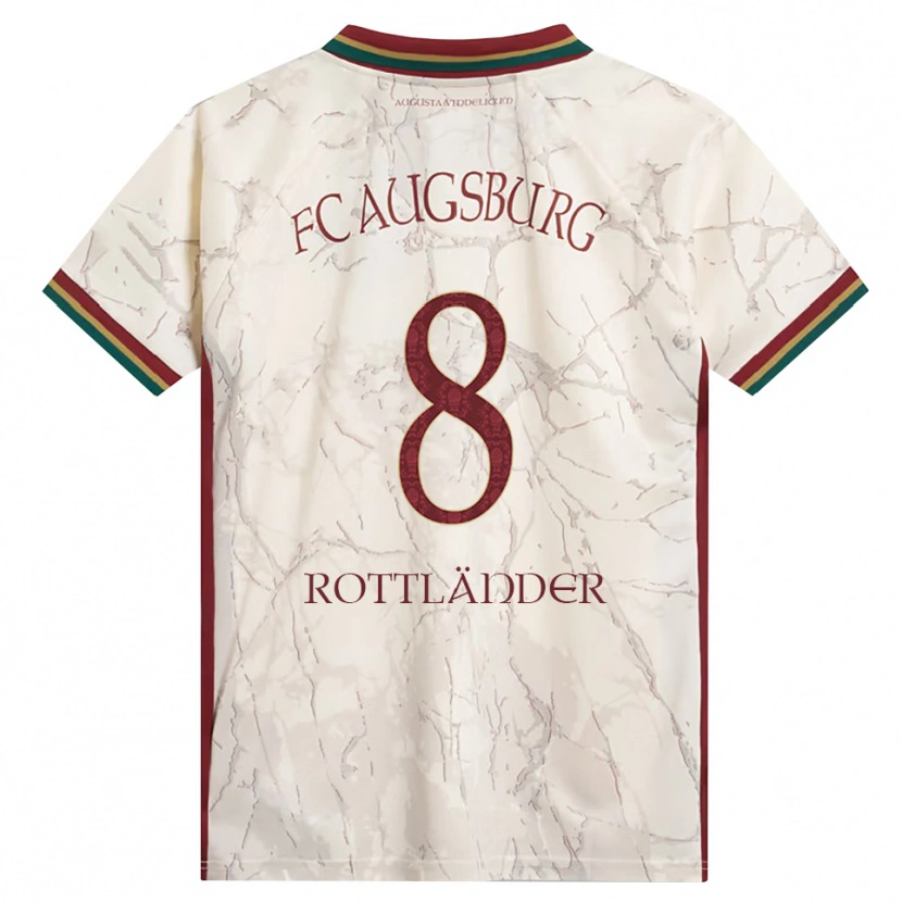 Danxen Män Amelie Rottländer #8 Grön Ris Vit Burgundy Hemmatröja Matchtröjor 2026/27 Tröjor T-Tröja