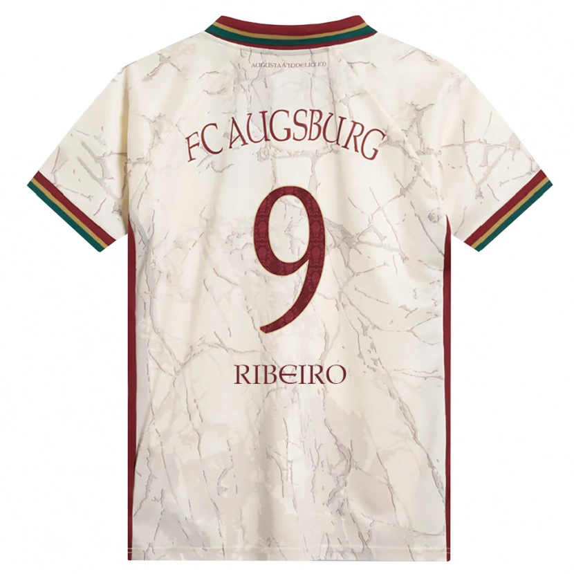 Danxen Män Rodrigo Ribeiro #9 Grön Ris Vit Burgundy Hemmatröja Matchtröjor 2026/27 Tröjor T-Tröja