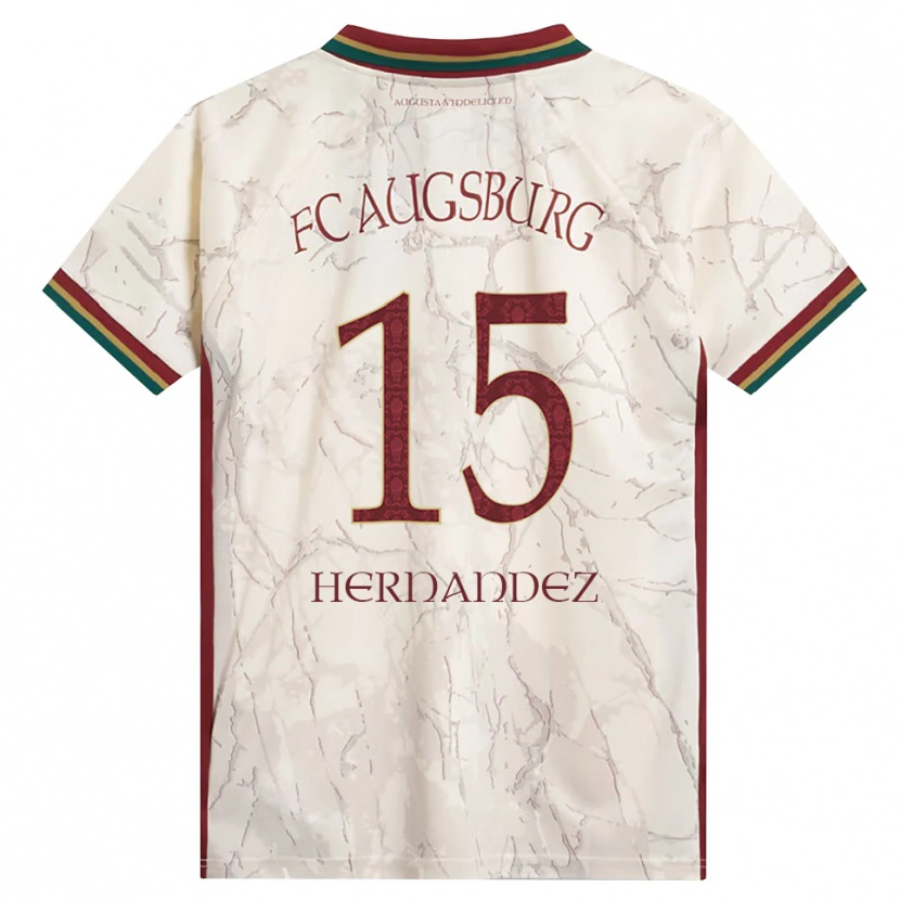 Danxen Män Saidu Hernandez #15 Grön Ris Vit Burgundy Hemmatröja Matchtröjor 2026/27 Tröjor T-Tröja