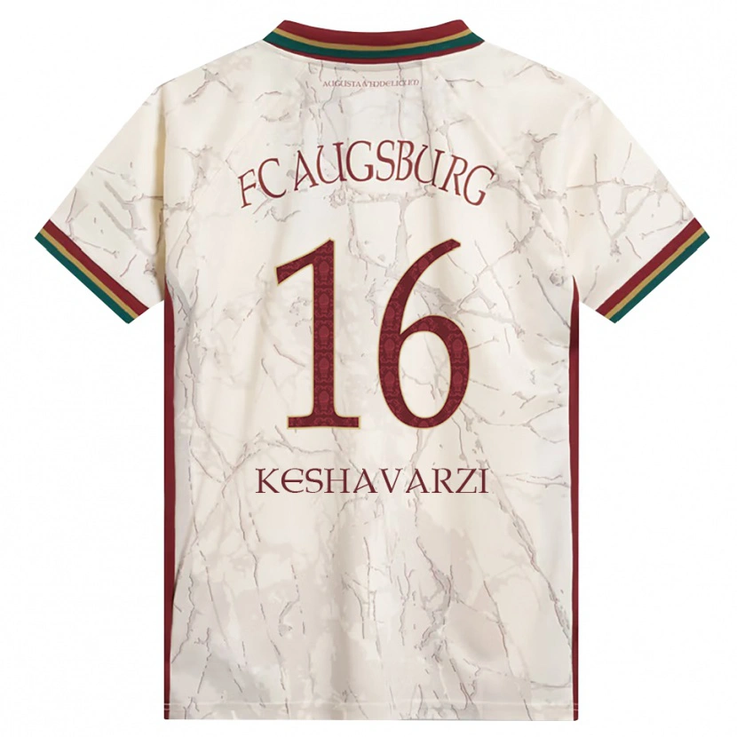 Danxen Män Nicolas Keshavarzi #16 Grön Ris Vit Burgundy Hemmatröja Matchtröjor 2026/27 Tröjor T-Tröja
