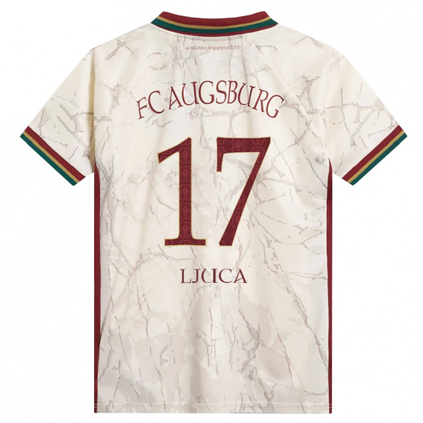 Danxen Män Milosch Ljuca #17 Grön Ris Vit Burgundy Hemmatröja Matchtröjor 2026/27 Tröjor T-Tröja