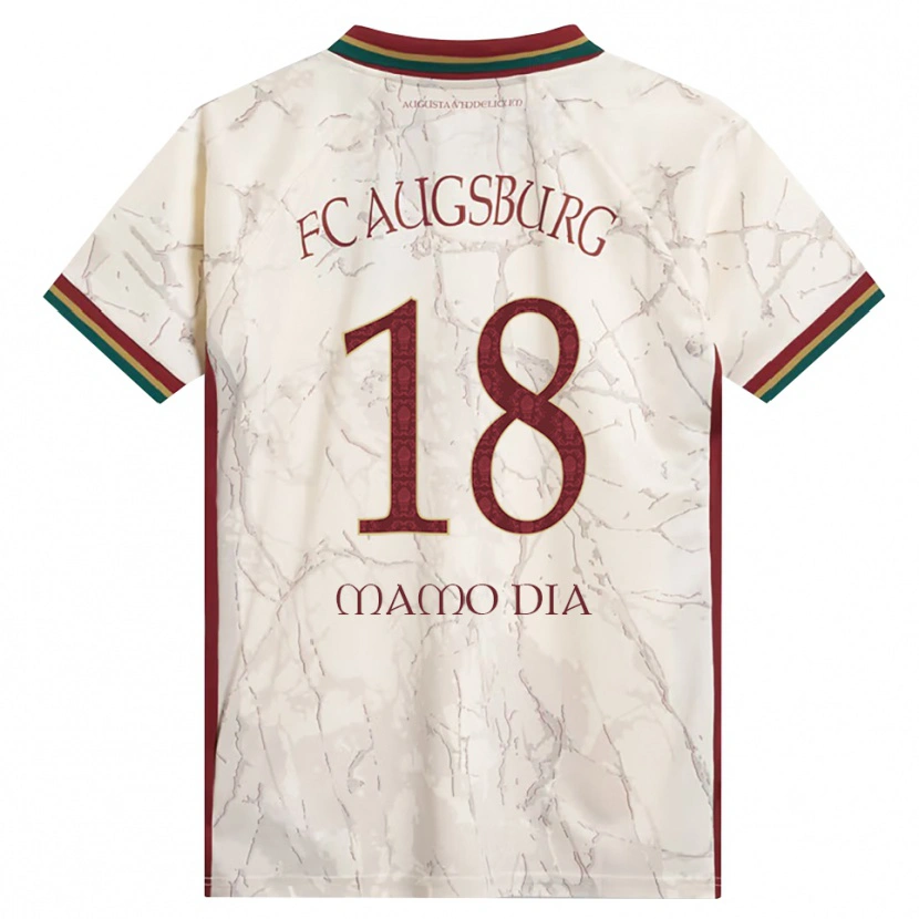 Danxen Män Amadou Mamo Dia #18 Grön Ris Vit Burgundy Hemmatröja Matchtröjor 2026/27 Tröjor T-Tröja