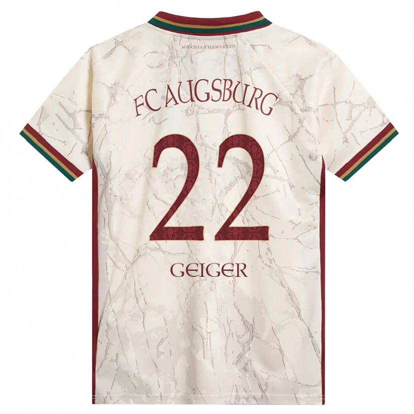 Danxen Män Maximilian Geiger #22 Grön Ris Vit Burgundy Hemmatröja Matchtröjor 2026/27 Tröjor T-Tröja