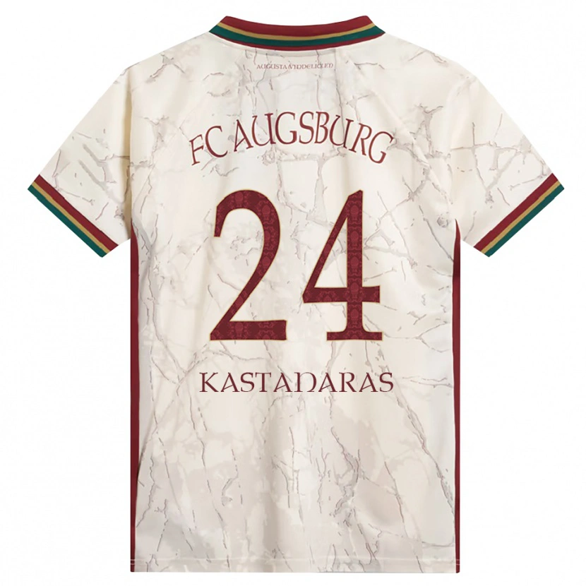 Danxen Män Thomas Kastanaras #24 Grön Ris Vit Burgundy Hemmatröja Matchtröjor 2026/27 Tröjor T-Tröja