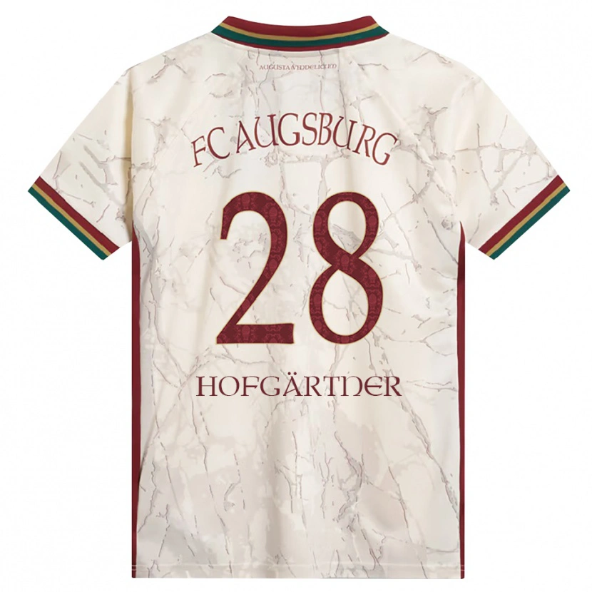 Danxen Män Hendrik Hofgärtner #28 Grön Ris Vit Burgundy Hemmatröja Matchtröjor 2026/27 Tröjor T-Tröja