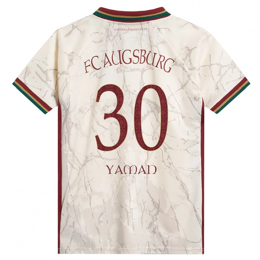 Danxen Män Kerim Yaman #30 Grön Ris Vit Burgundy Hemmatröja Matchtröjor 2026/27 Tröjor T-Tröja