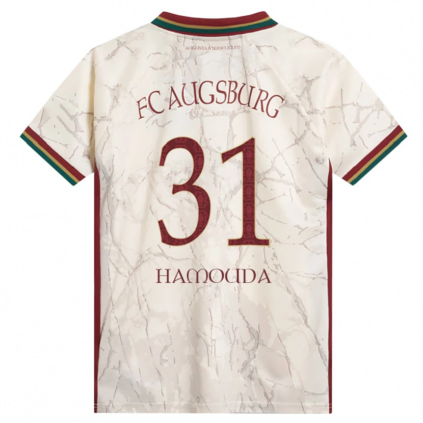 Danxen Män Hania Hamouda #31 Grön Ris Vit Burgundy Hemmatröja Matchtröjor 2026/27 Tröjor T-Tröja