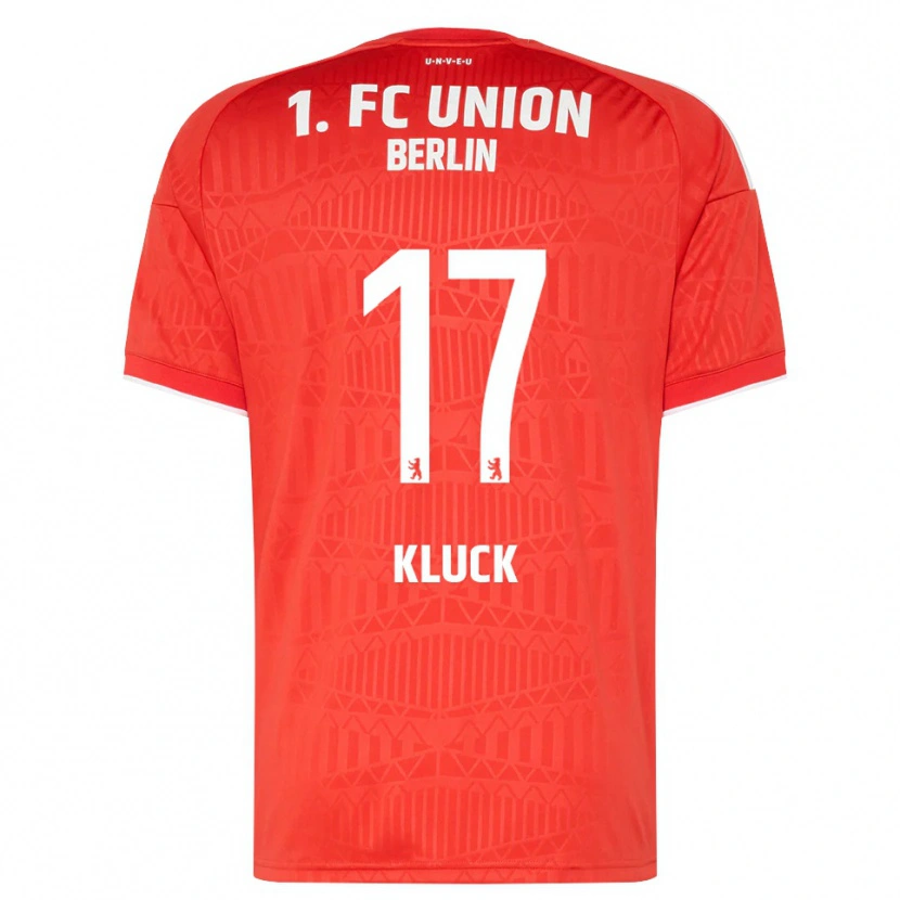 Danxen Män Pierre Kluck #17 Röd Vit Hemmatröja Matchtröjor 2026/27 Tröjor T-Tröja