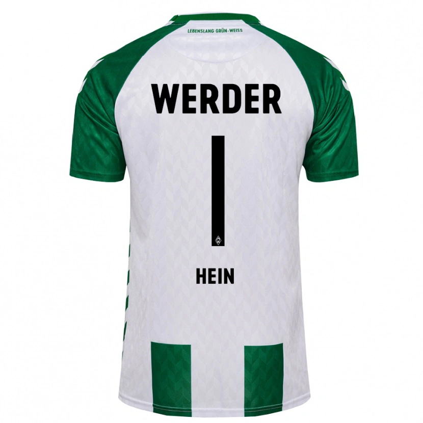 Danxen Män Karl Hein #1 Grön Vit Hemmatröja Matchtröjor 2026/27 Tröjor T-Tröja