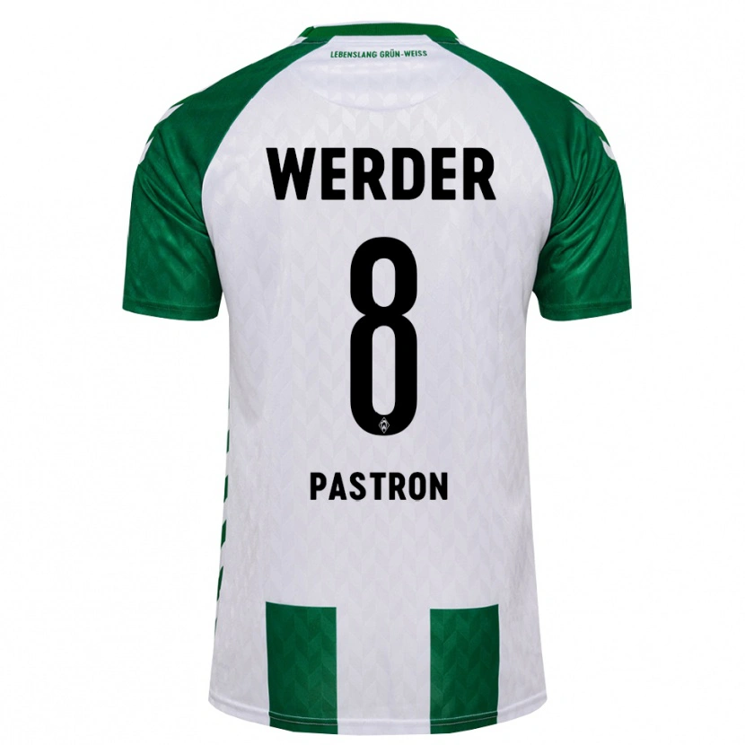 Danxen Män Tommy Pastron #8 Grön Vit Hemmatröja Matchtröjor 2026/27 Tröjor T-Tröja
