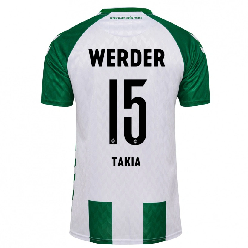 Danxen Män Toirik Onlam Takia #15 Grön Vit Hemmatröja Matchtröjor 2026/27 Tröjor T-Tröja