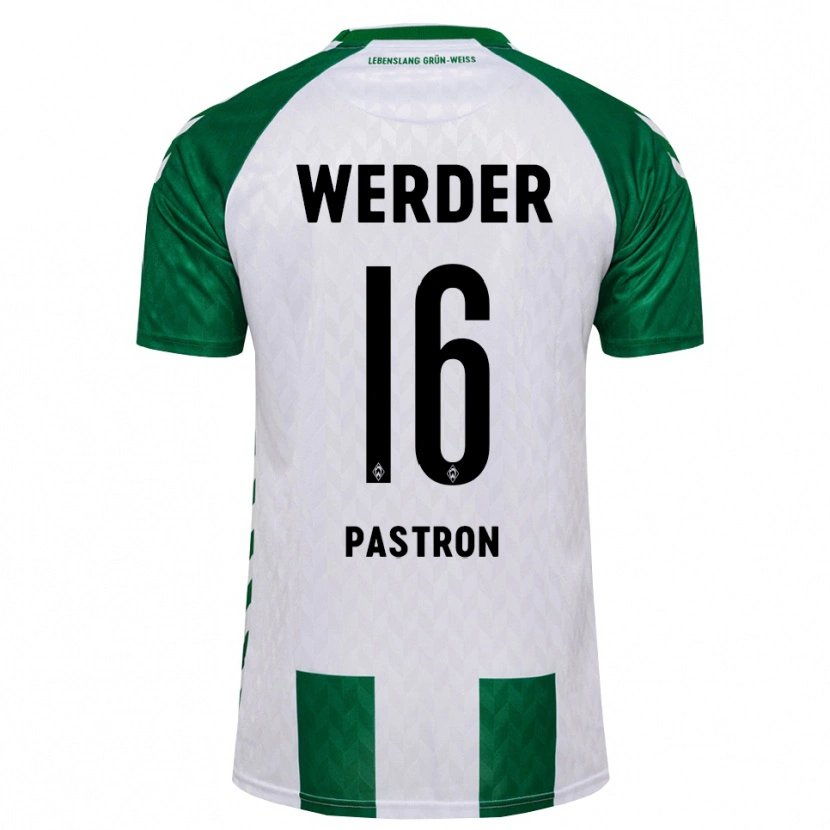 Danxen Män Alvin Pastron #16 Grön Vit Hemmatröja Matchtröjor 2026/27 Tröjor T-Tröja