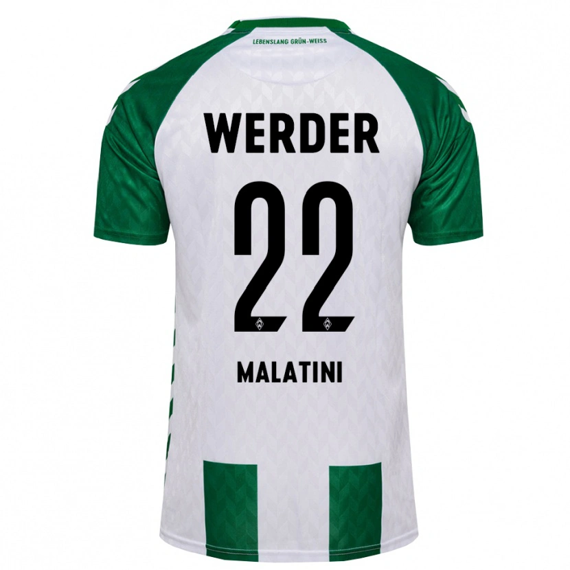 Danxen Män Julián Malatini #22 Grön Vit Hemmatröja Matchtröjor 2026/27 Tröjor T-Tröja