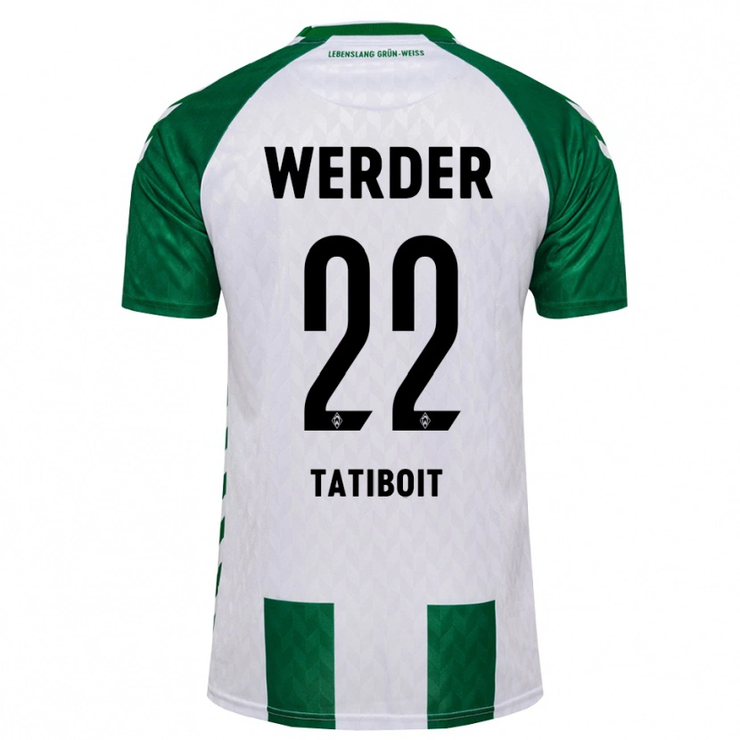 Danxen Män Kieran Tatiboit #22 Grön Vit Hemmatröja Matchtröjor 2026/27 Tröjor T-Tröja