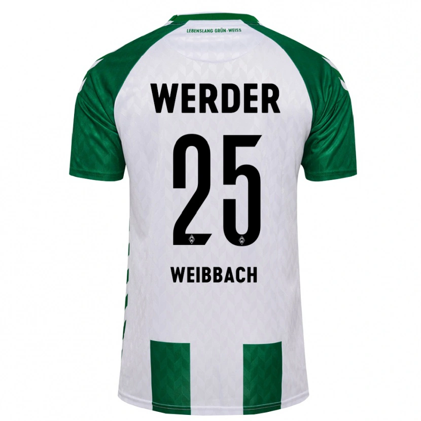 Danxen Män Noah Weißbach #25 Grön Vit Hemmatröja Matchtröjor 2026/27 Tröjor T-Tröja