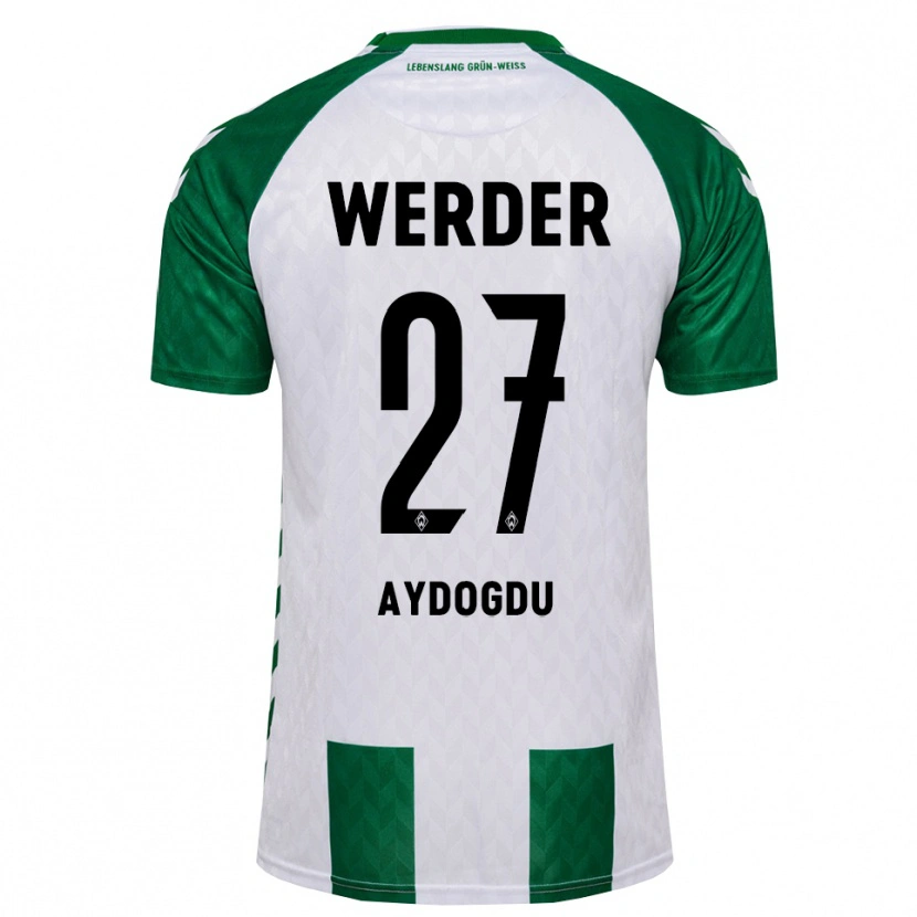 Danxen Män Onur Aydogdu #27 Grön Vit Hemmatröja Matchtröjor 2026/27 Tröjor T-Tröja