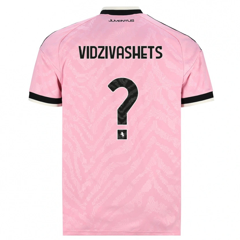 Danxen Män David Vidzivashets #0 Rosa Svart Bortatröja Matchtröjor 2026/27 Tröjor T-Tröja