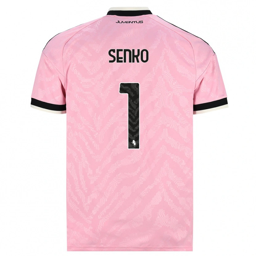 Danxen Män Zsombor Senko #1 Rosa Svart Bortatröja Matchtröjor 2026/27 Tröjor T-Tröja