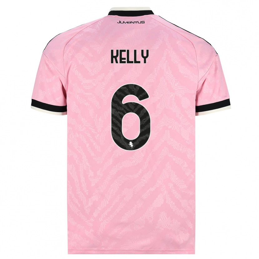Danxen Män Lloyd Kelly #6 Rosa Svart Bortatröja Matchtröjor 2026/27 Tröjor T-Tröja
