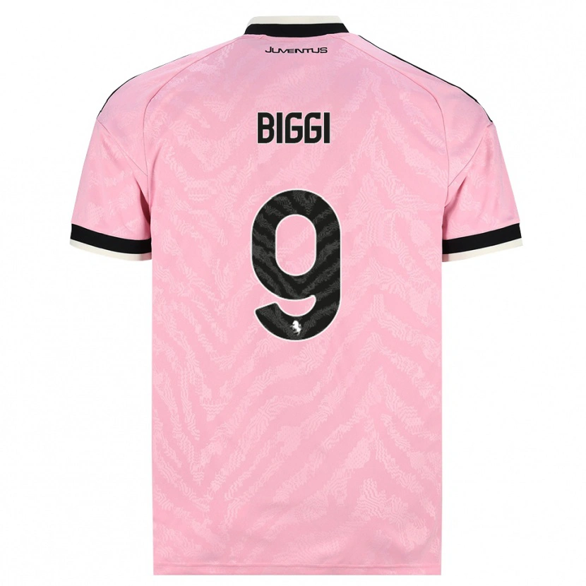 Danxen Män Silvano Biggi #9 Rosa Svart Bortatröja Matchtröjor 2026/27 Tröjor T-Tröja