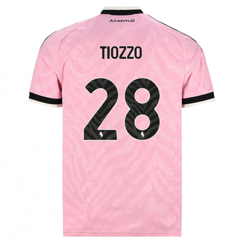Danxen Män Marco Tiozzo #28 Rosa Svart Bortatröja Matchtröjor 2026/27 Tröjor T-Tröja